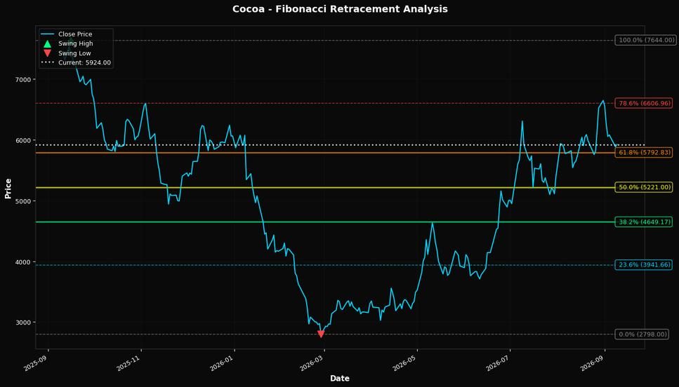 Fibonacci Retracement Chart