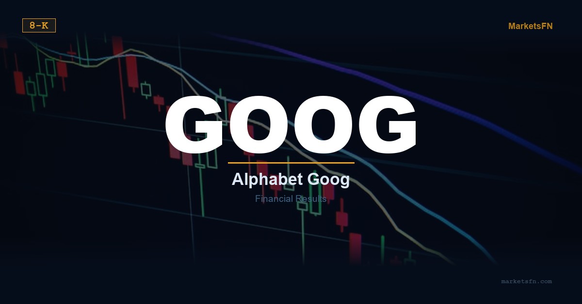 Alphabet (GOOG) GOOG Q3 Financial Results Summary