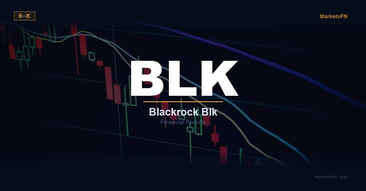Resumen de Resultados Financieros del T3 de BlackRock (BLK)