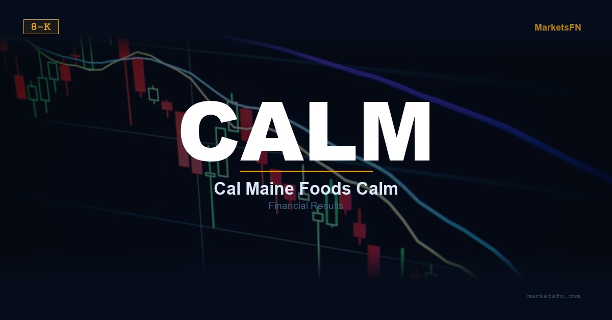 Cal-Maine Foods (CALM) CALM Q2 Financial Results Summary