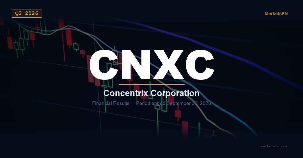 Concentrix Corporation (CNXC) Q3 2026 Financial Results Summary