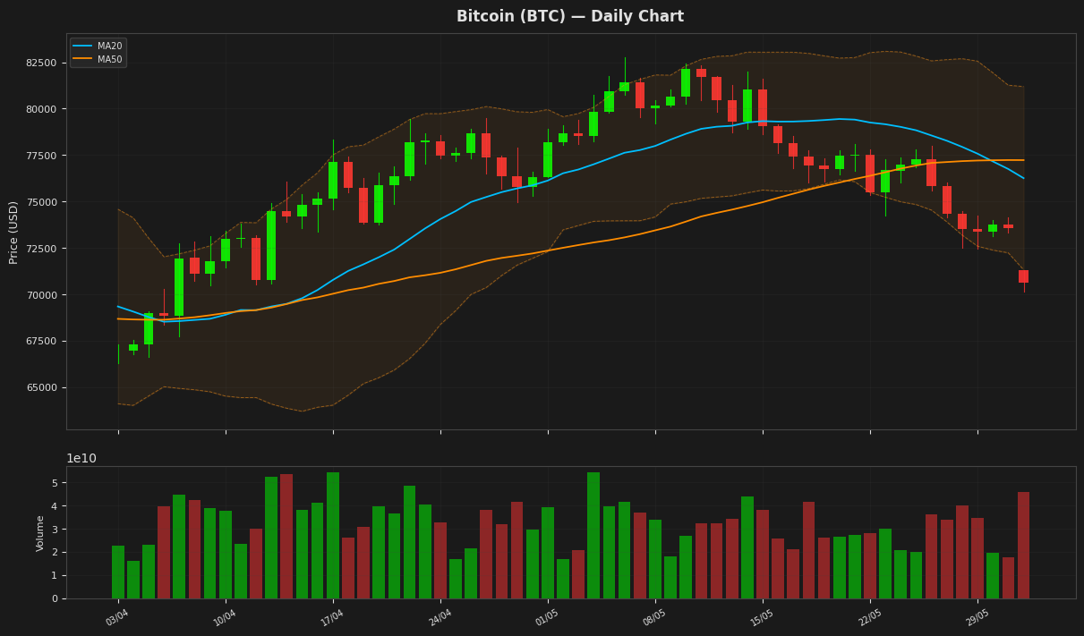 Bitcoin chart