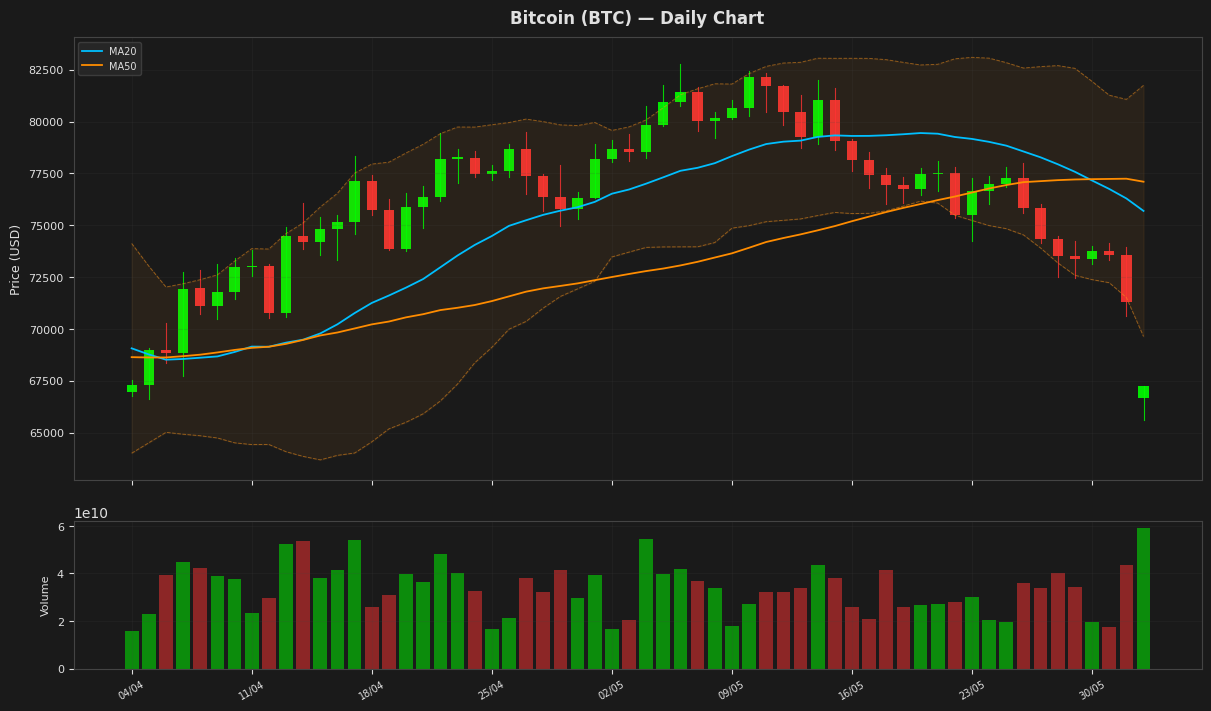 Bitcoin chart