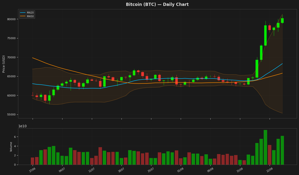 Bitcoin chart