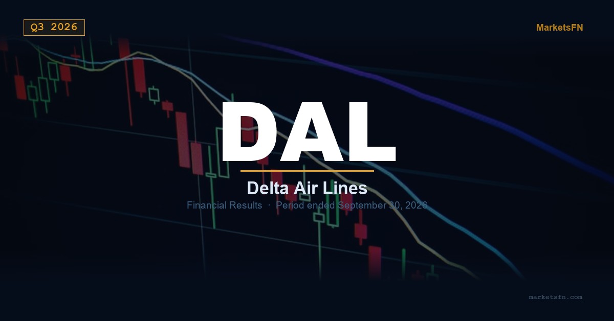 Delta Air Lines (DAL) Riepilogo dei risultati finanziari del Q3 2026