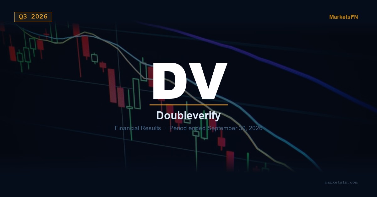 DoubleVerify (DV) Q3 2026 Financial Results Summary