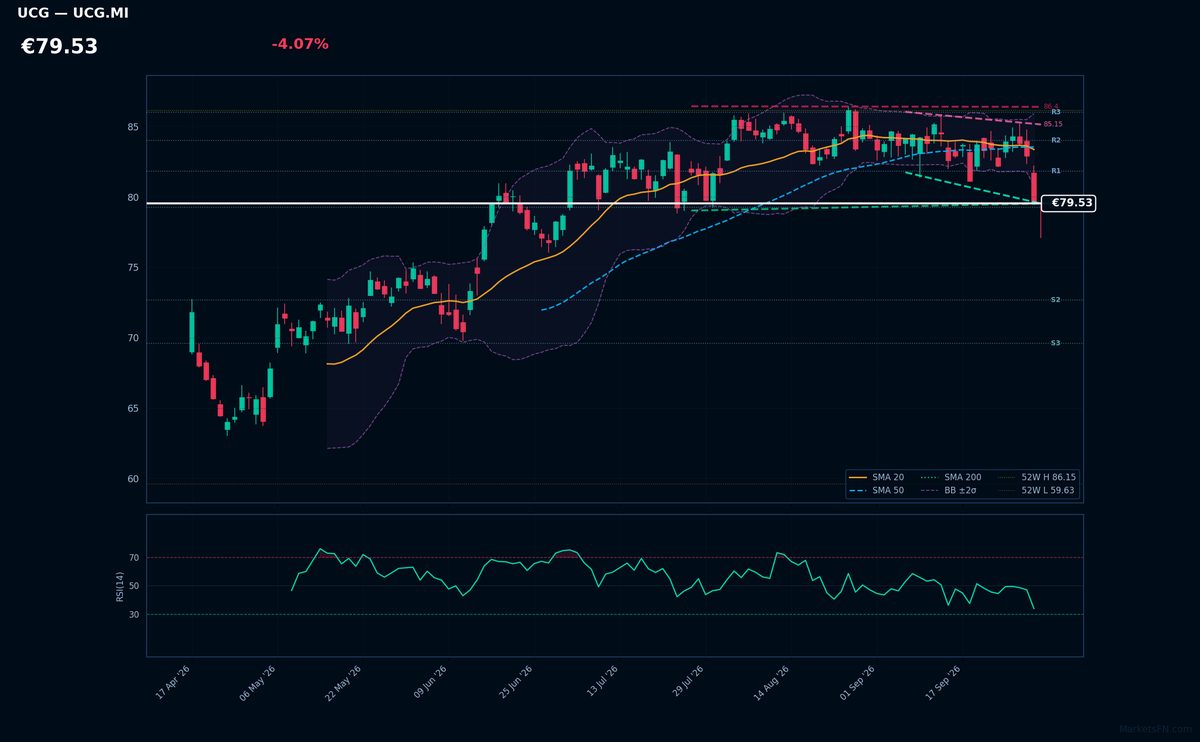 UniCredit chart