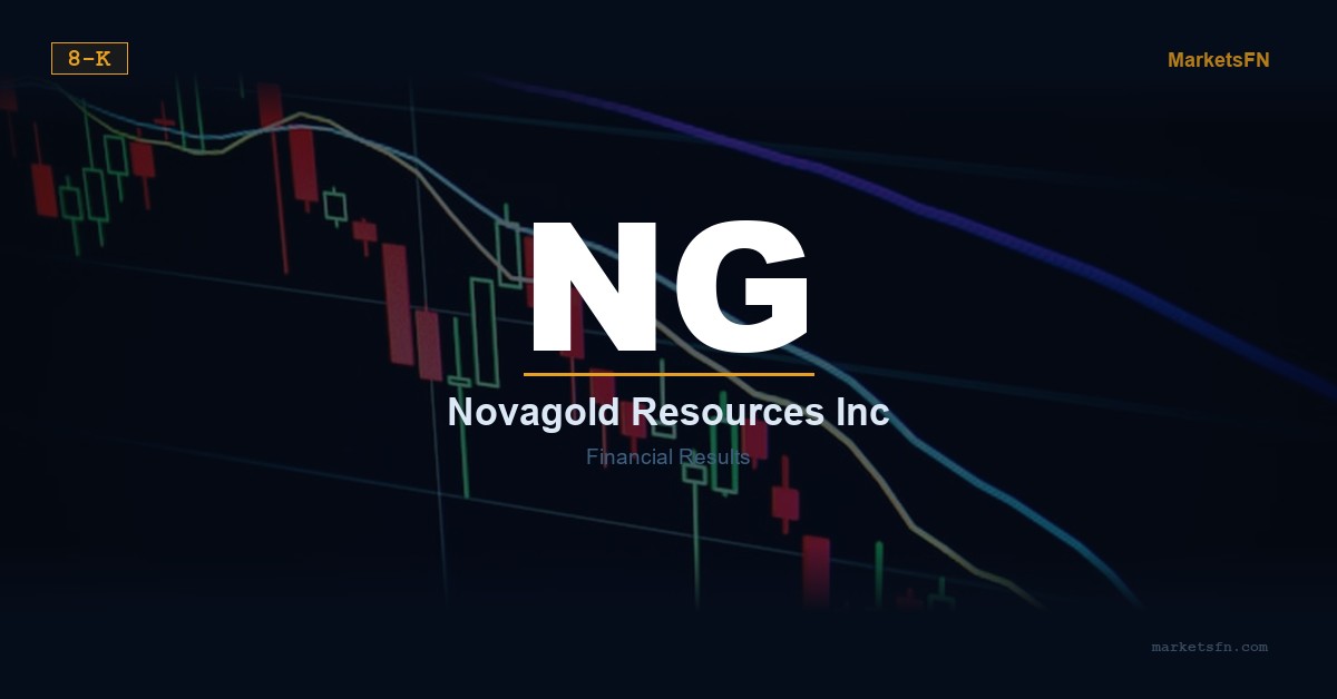 Resumen de Resultados Financieros de NOVAGOLD RESOURCES INC. (NG)