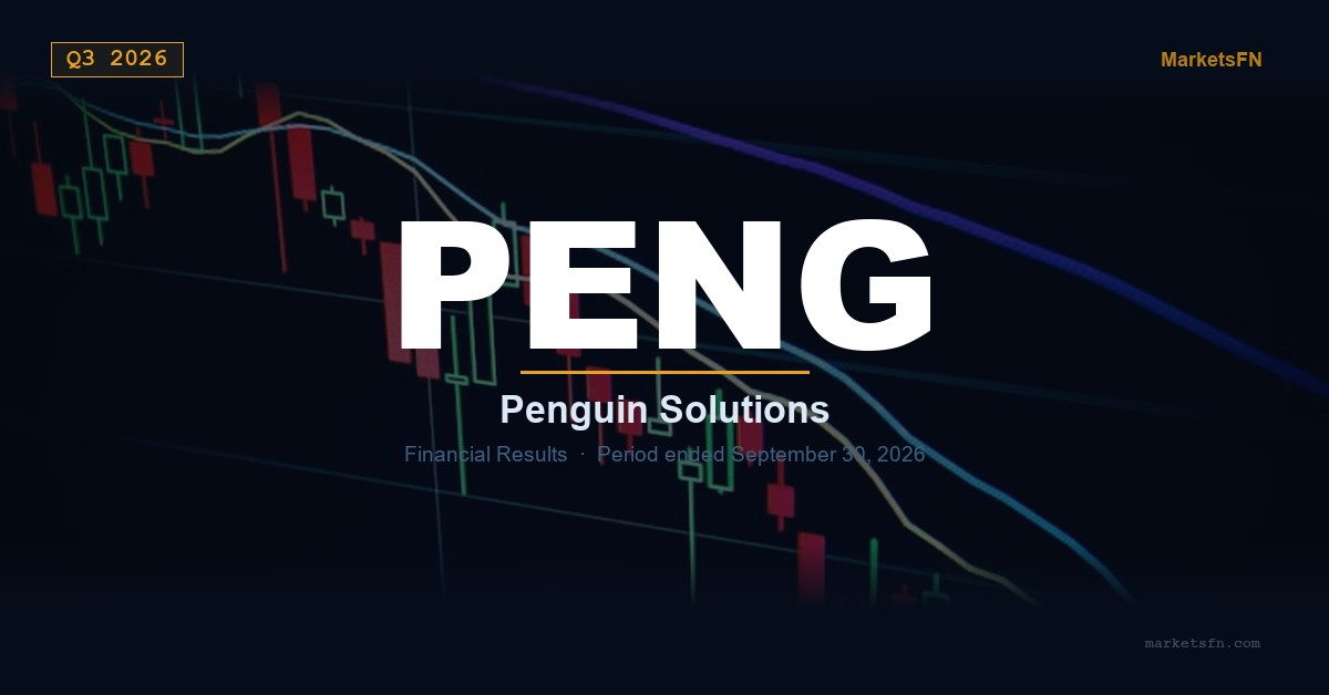 PENGUIN SOLUTIONS (PENG) Q3 2026 Financial Results Summary