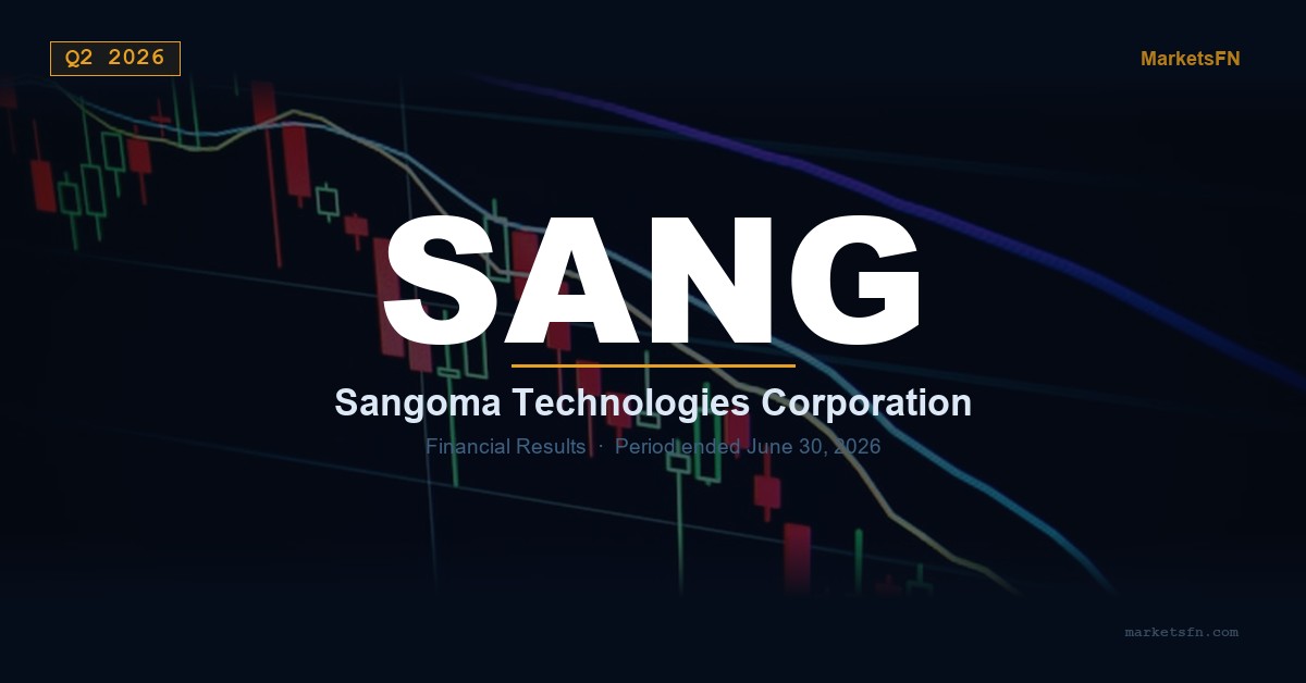 Sangoma Technologies Corporation (SANG) Q2 2026 Financial Results