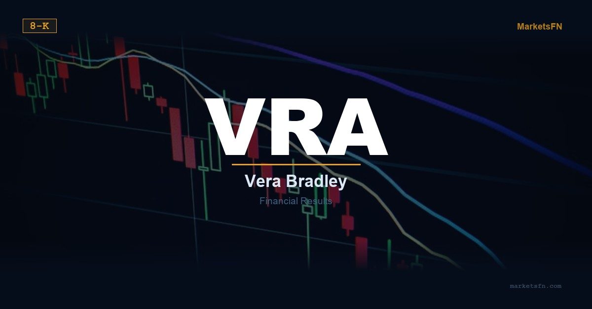 Vera Bradley (VRA) Riepilogo dei Risultati Finanziari VQ2 2027